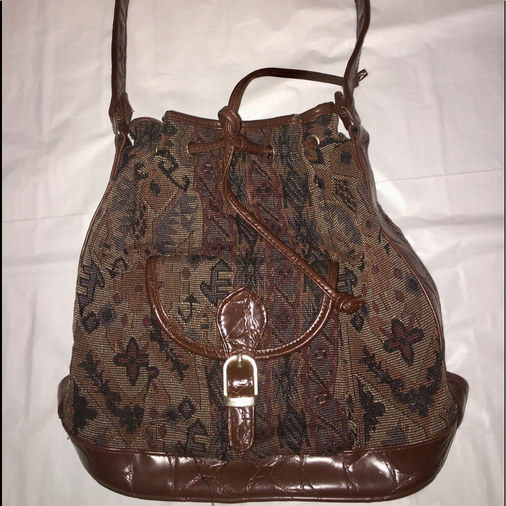 Tribal Brown shoulder bag